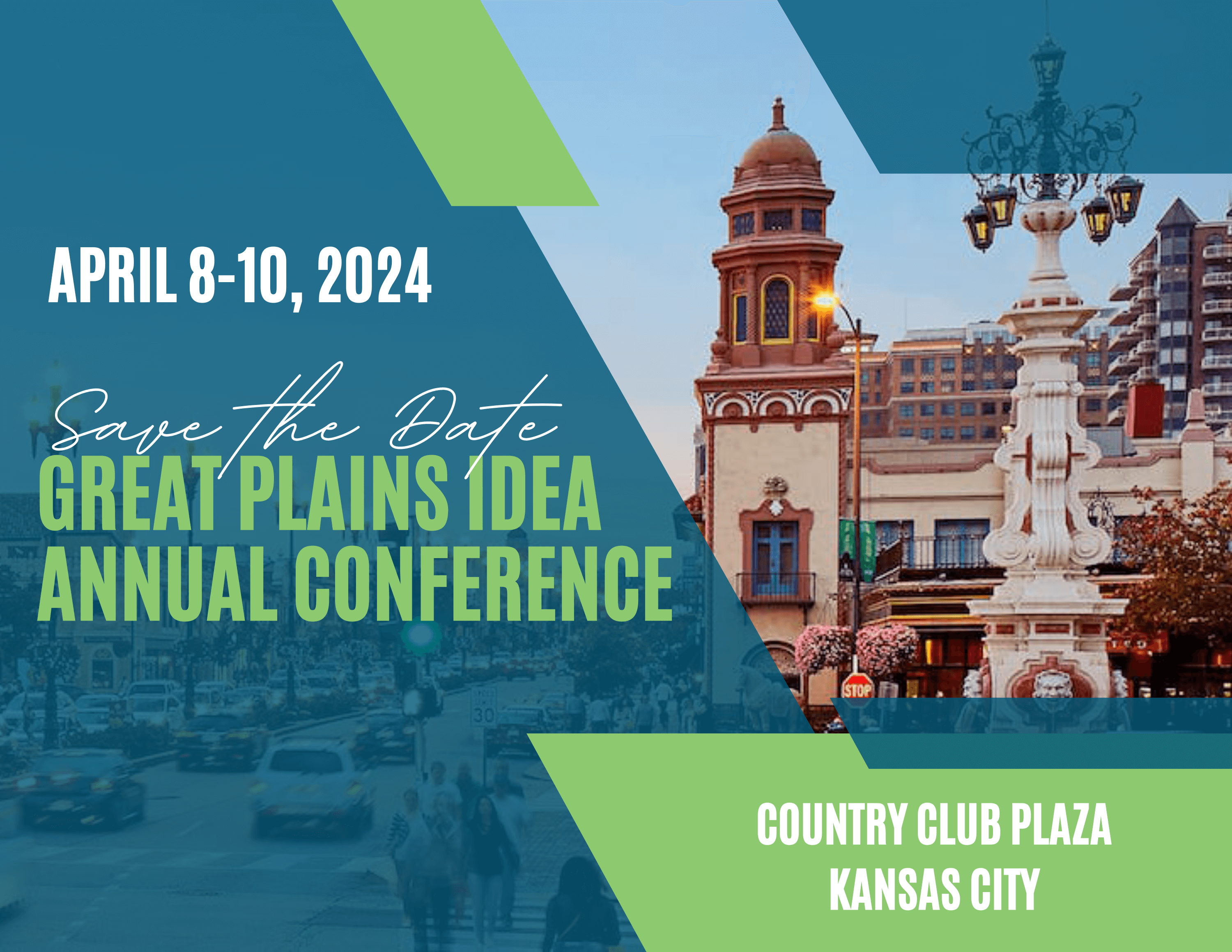 The 2024 conference will be in Kansas City April 8-10.
